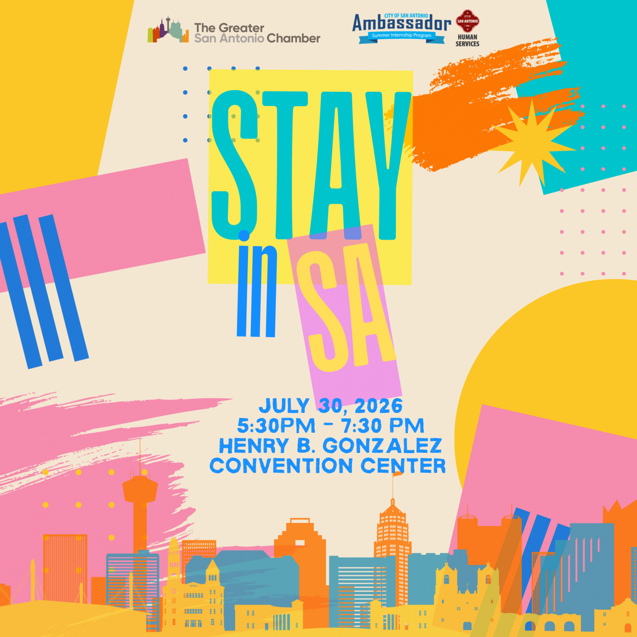 2026 Stay in SA Intern Event - In partnership with the City of San ...